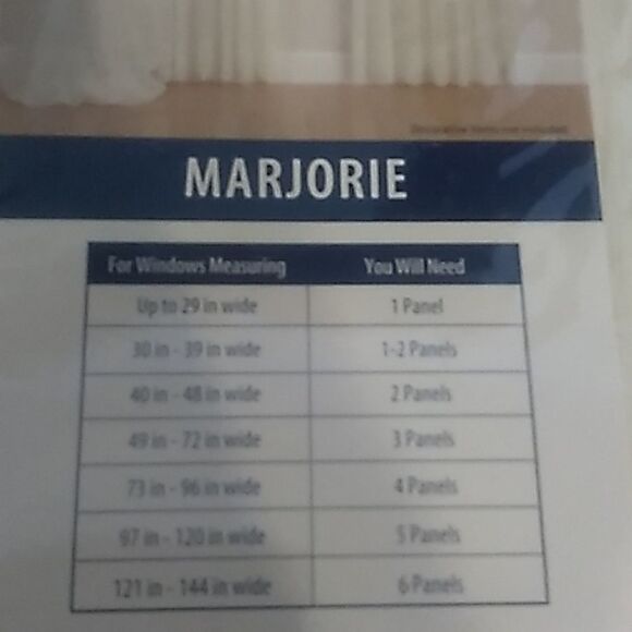 Mainstay Sheer Window Panels - Picture 5 of 7